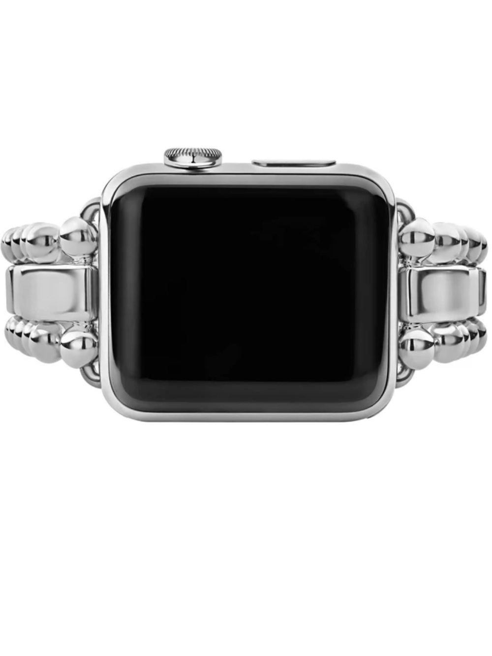 LAGOS Smart Caviar Stainless Steel Apple Watch Band Bracelet 38mm Sz 7 Like New - Picture 2 of 9